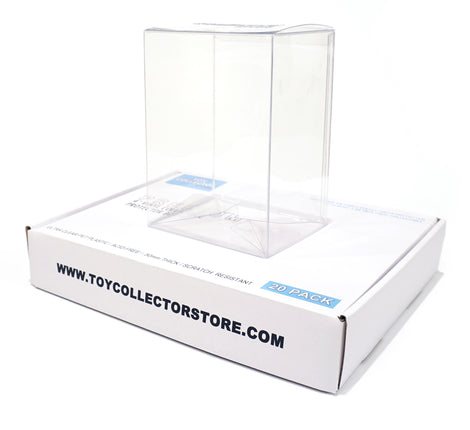 Toy Collector Store Collapsible .50mm Thick Protector Box 20-Pack Fits 4" Funko POP